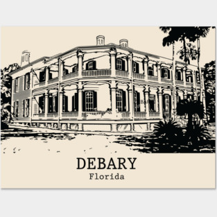 DeBary - Florida Posters and Art