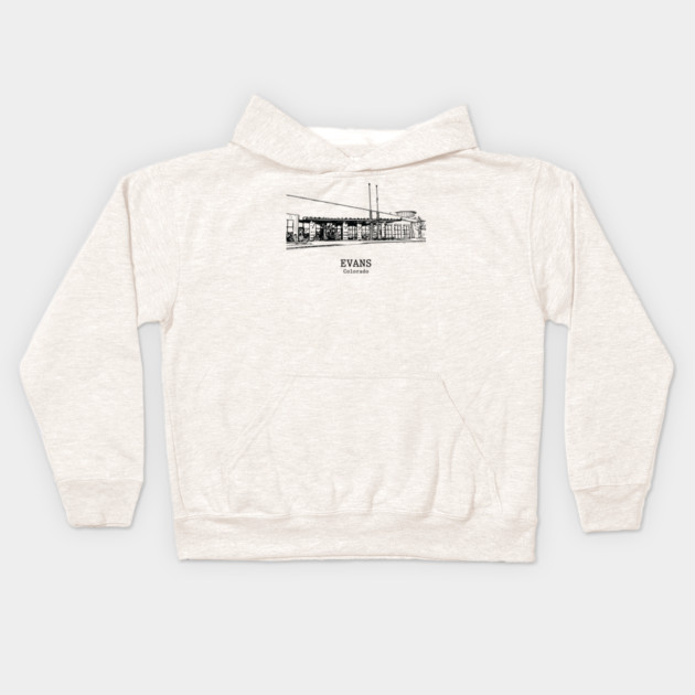 Evans - Colorado Kids Hoodie by Lakeric