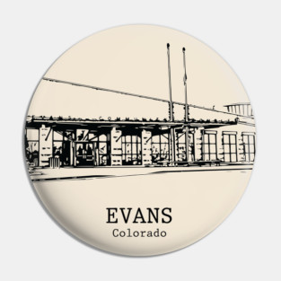 Evans - Colorado Pin