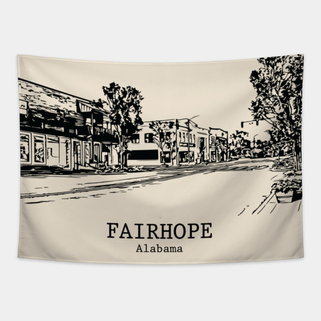 Fairhope - Alabama Tapestry by Lakeric