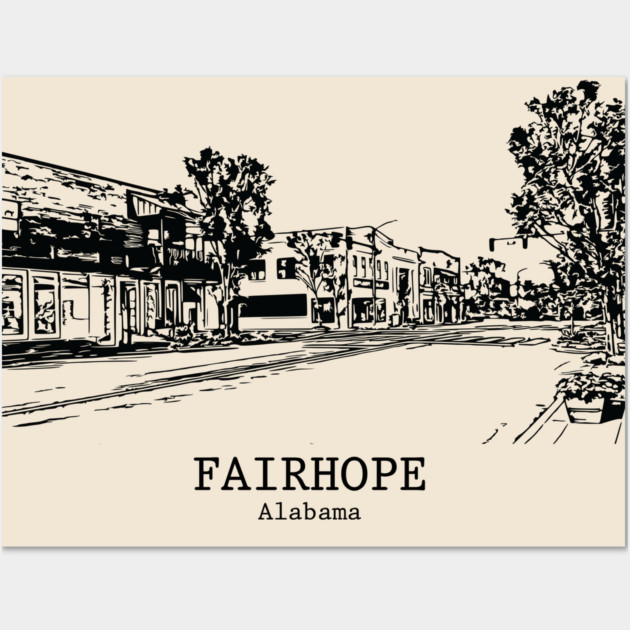 Fairhope - Alabama Wall Art by Lakeric
