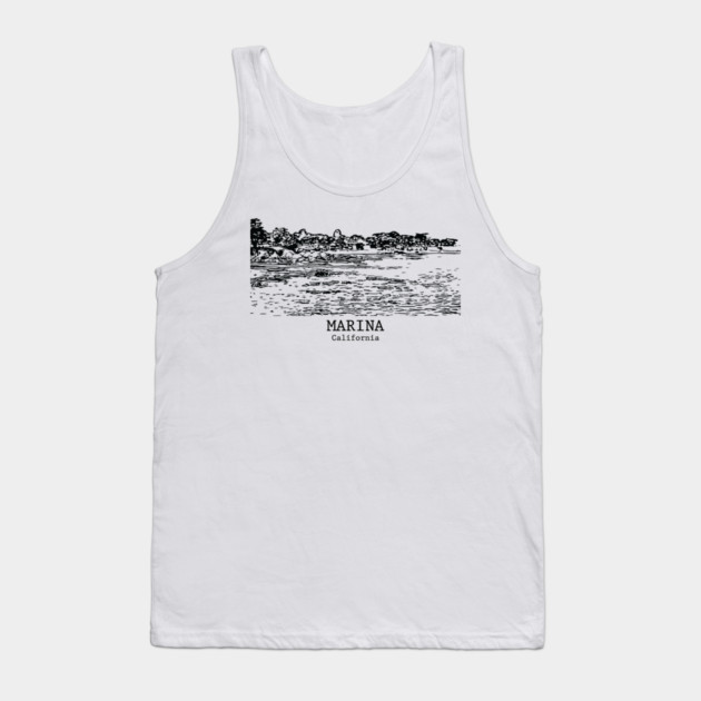 Marina - California Tank Top by Lakeric