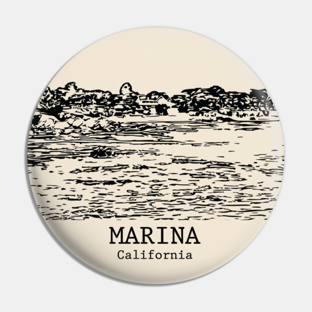 Marina - California Pin by Lakeric