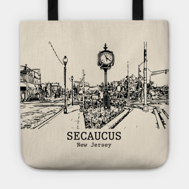 Secaucus - New Jersey Tote by Lakeric