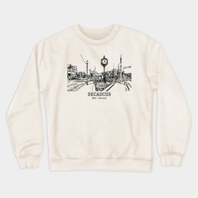 Secaucus - New Jersey Crewneck Sweatshirt by Lakeric