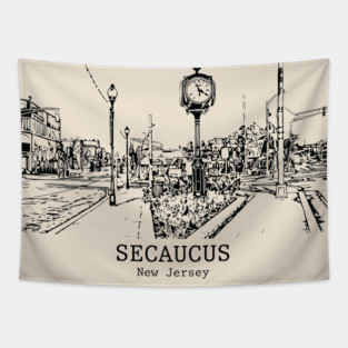 Secaucus - New Jersey Tapestry