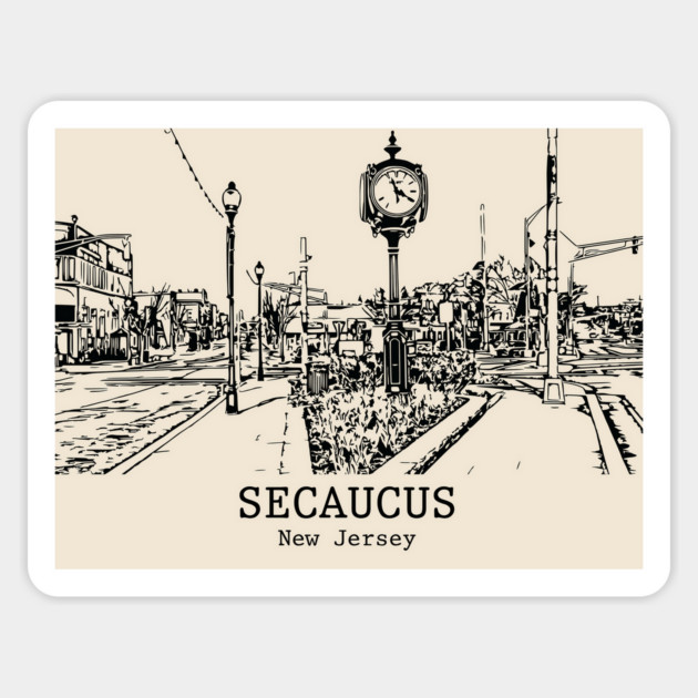 Secaucus - New Jersey Magnet by Lakeric