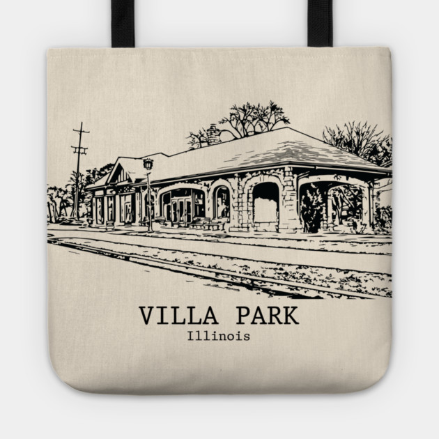 Villa Park - Illinois Tote by Lakeric