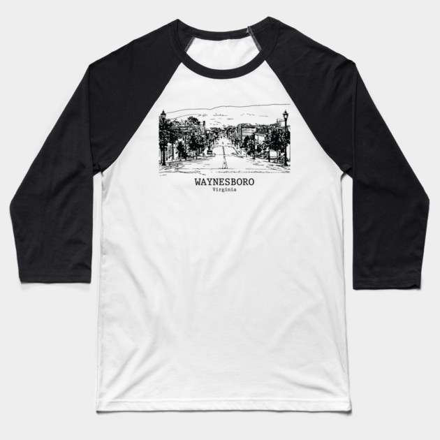 Waynesboro - Virginia Baseball T-Shirt by Lakeric