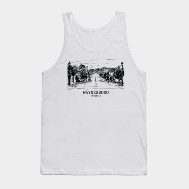 Waynesboro - Virginia Tank Top by Lakeric