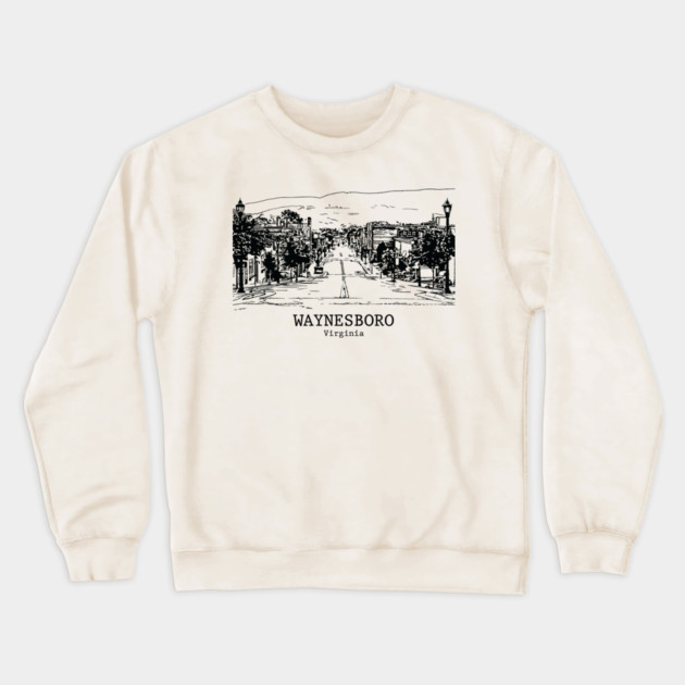 Waynesboro - Virginia Crewneck Sweatshirt by Lakeric