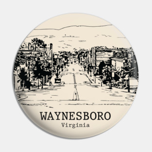 Waynesboro - Virginia Pin