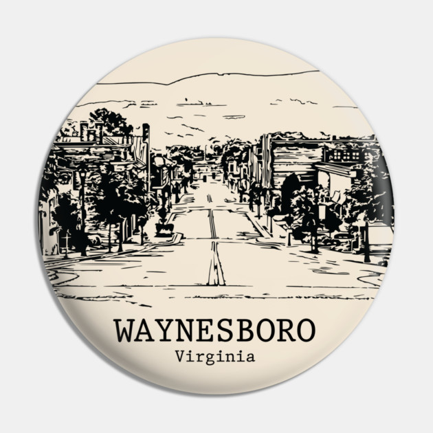 Waynesboro - Virginia Pin by Lakeric
