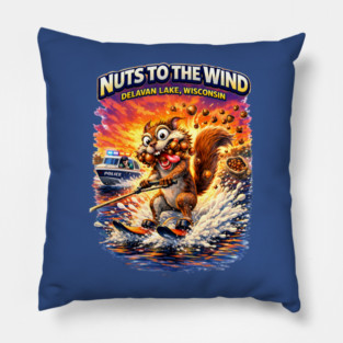 Nuts to the Wind Pillow