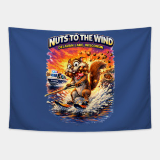 Nuts to the Wind Tapestry