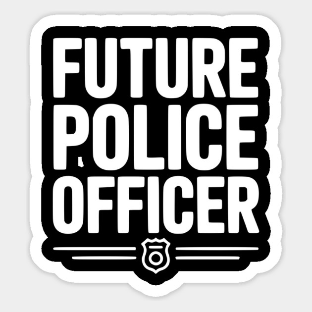 Future Police Officer Magnet by Frank Ring