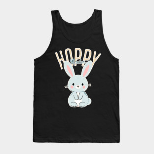 Hoppy Easter Bunny Tank Top