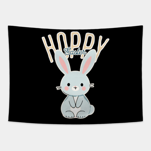 Hoppy Easter Bunny Tapestry by TurnEffect