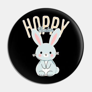 Hoppy Easter Bunny Pin