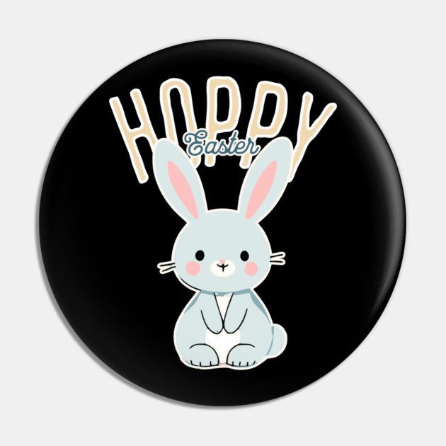 Hoppy Easter Bunny Pin by TurnEffect