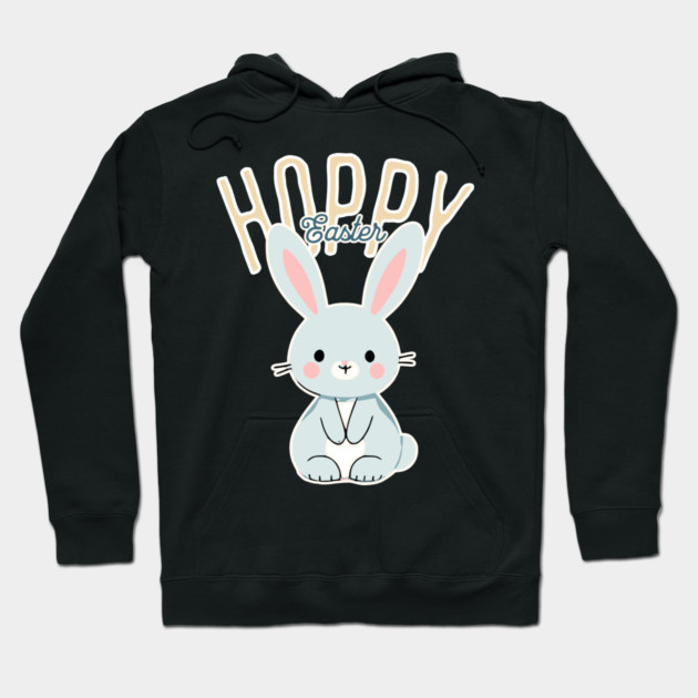 Hoppy Easter Bunny Hoodie by TurnEffect