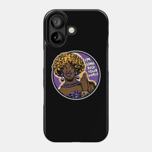I'm gonna rock your world Phone Case
