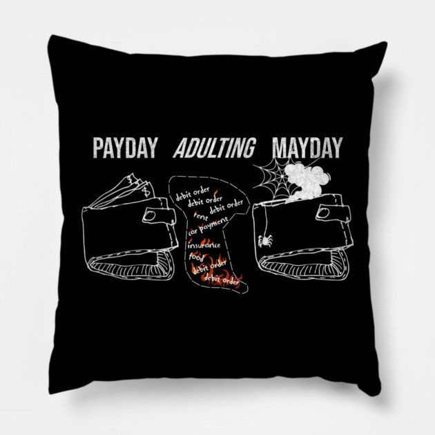 Adulting: 0 Stars. Would Not Recommend Pillow by Designed By Marty