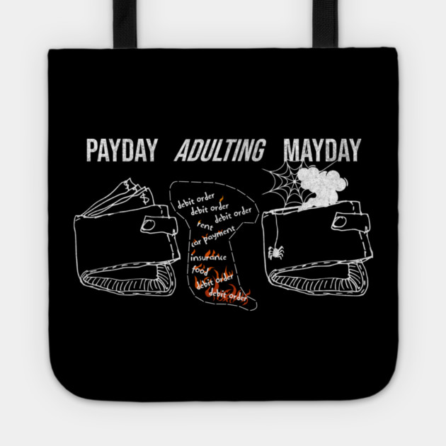 Adulting: 0 Stars. Would Not Recommend Tote by Designed By Marty