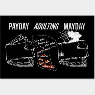 Adulting: 0 Stars. Would Not Recommend Posters and Art