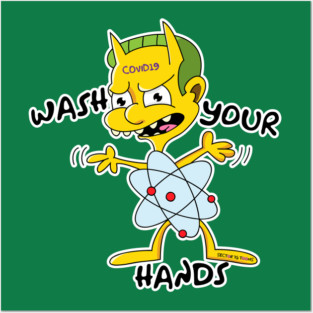 Wash your hands Posters and Art