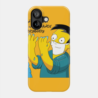wash your hands Phone Case
