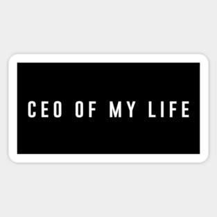 Ceo of my life Sticker