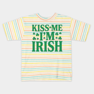 kiss-me-im-irish Kids T-Shirt