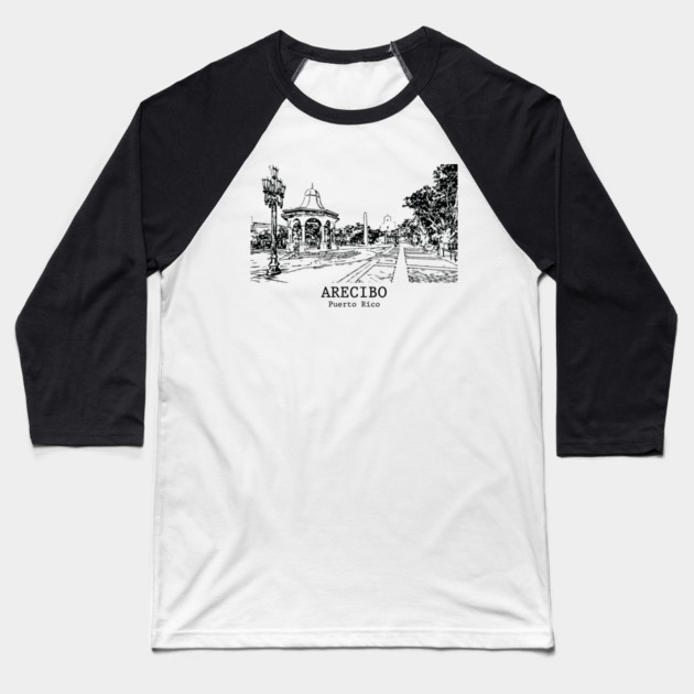 Arecibo - Puerto Rico Baseball T-Shirt by Lakeric