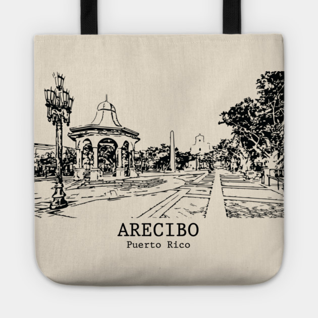 Arecibo - Puerto Rico Tote by Lakeric
