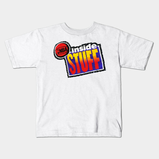 Basketball Inside Stuff - TV Show Kids T-Shirt by nicklower