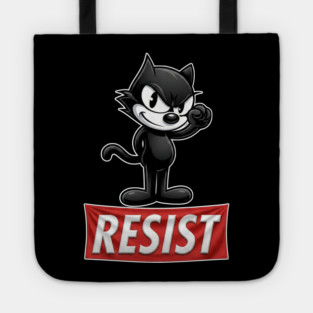 Resist - Felix the cat Tote