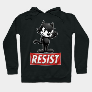 Resist - Felix the cat Hoodie