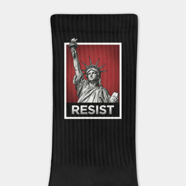 Resist - Statue of Liberty Resist by UrbanLifeApparel