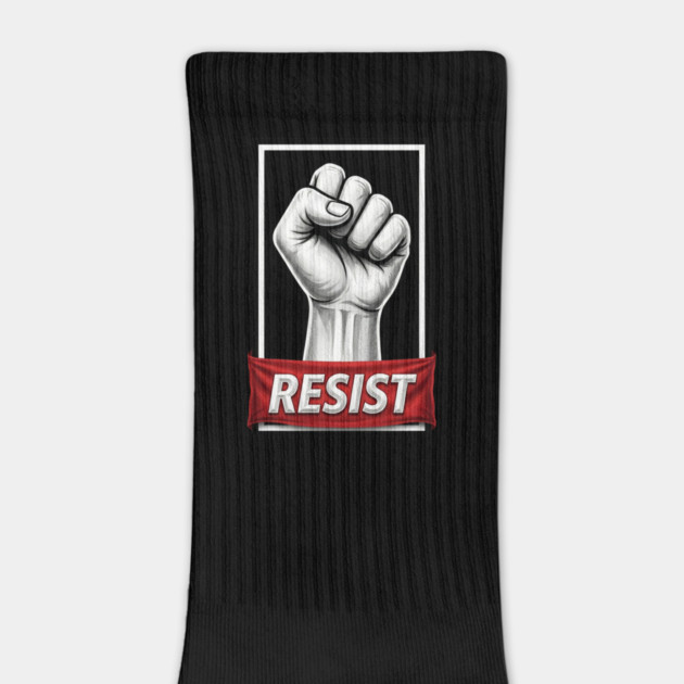Resist Protest Poster Style by UrbanLifeApparel