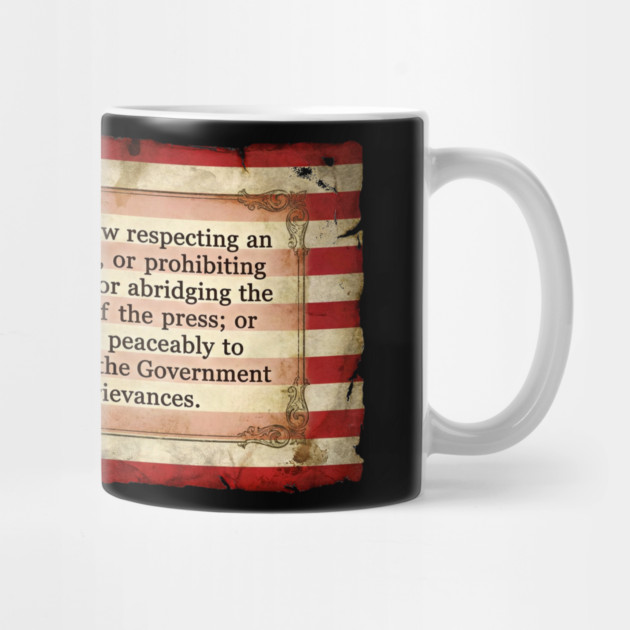 1st Amendment USA Flag by UrbanLifeApparel
