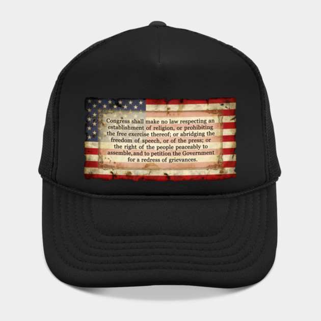 1st Amendment USA Flag by UrbanLifeApparel