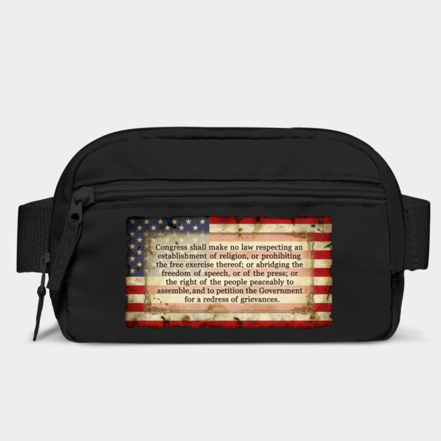 1st Amendment USA Flag by UrbanLifeApparel