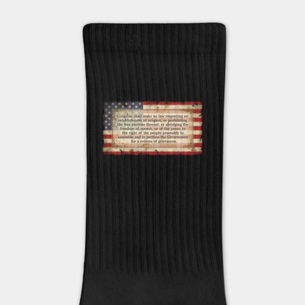 1st Amendment USA Flag by UrbanLifeApparel