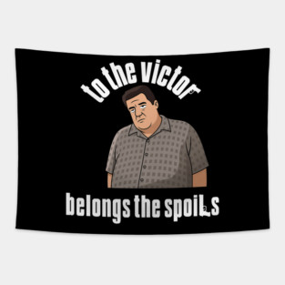 To the Victor belongs the spoils Tapestry