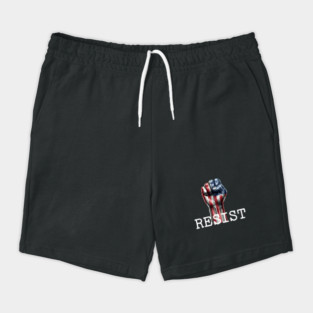 Resist USA Protest Fist Shorts