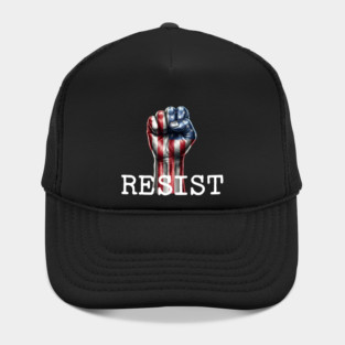 Resist USA Protest Fist Hat