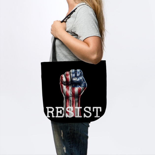 Resist USA Protest Fist by UrbanLifeApparel