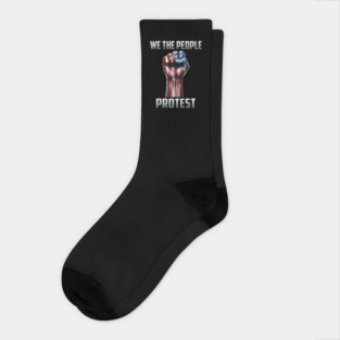 We The People Protest Socks