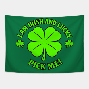 Irish and Lucky Tapestry